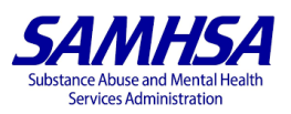 Substance Abuse and Mental Health Services Administration Logo